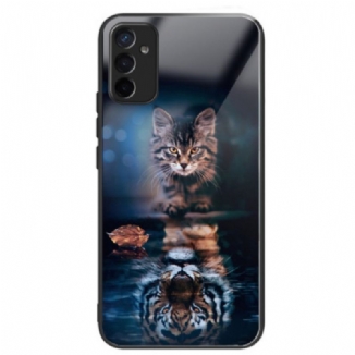 Capa Para Samsung Galaxy M13 Gato De Vidro Temperado