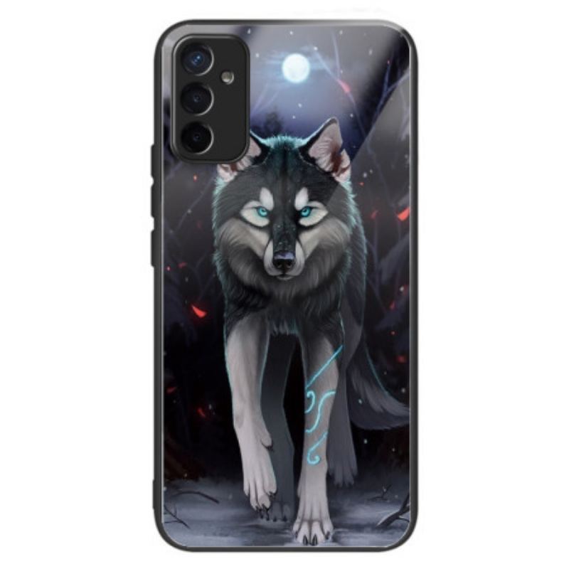 Capa Para Samsung Galaxy M13 Lobo De Vidro Temperado