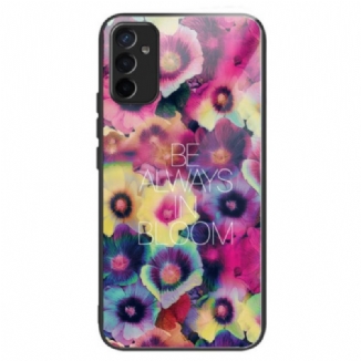 Capa Para Samsung Galaxy M13 Vidro Temperado Be Always In Bloom