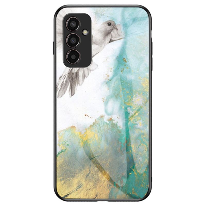 Capa Para Samsung Galaxy M13 Vidro Temperado De Mármore