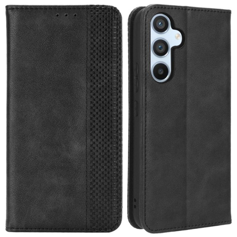 Capa De Celular Para Samsung Galaxy A54 5G Flip Estilo De Couro Estilizado