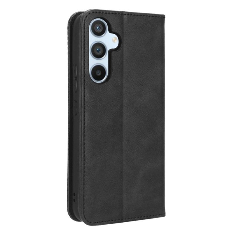 Capa De Celular Para Samsung Galaxy A54 5G Flip Estilo De Couro Estilizado