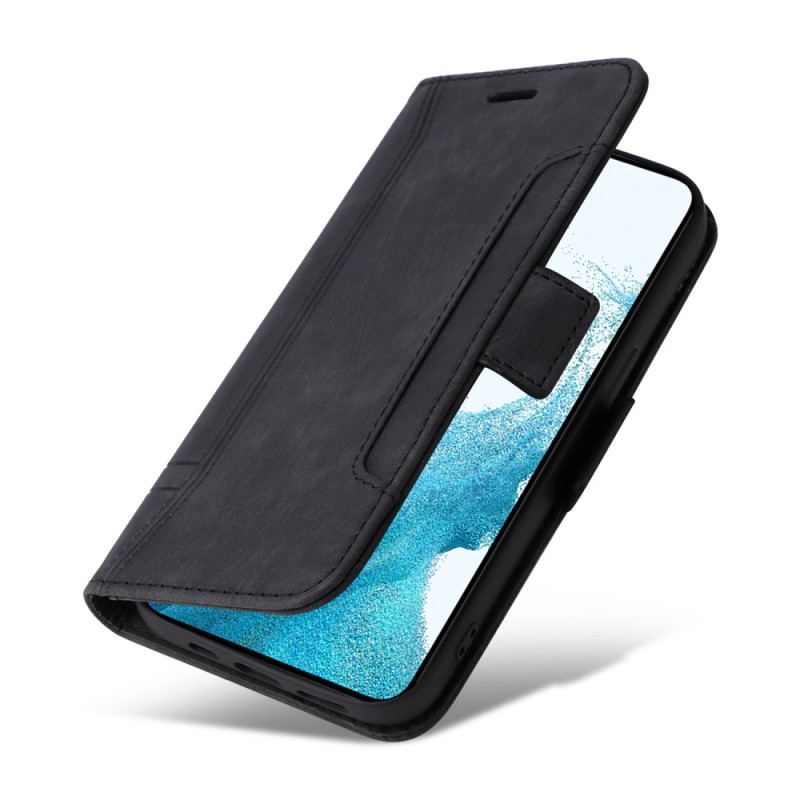 Capa De Couro Para Samsung Galaxy A54 5G Porta-cartões Frontal Betopnice