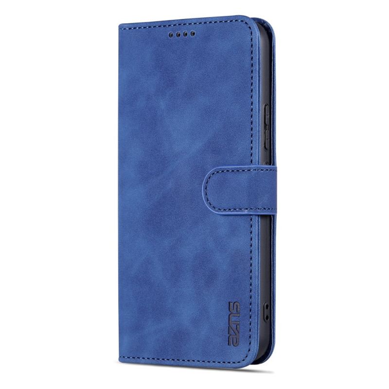 Capa Em Pele Para Samsung Galaxy A54 5G Couro Sintético Azns