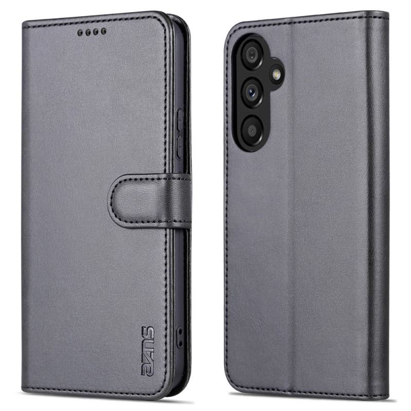 Capa Em Pele Para Samsung Galaxy A54 5G Couro Sintético Azns