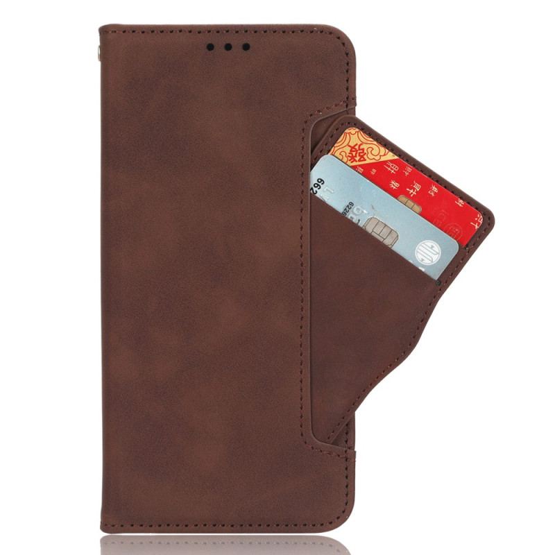 Capa Flip Para Samsung Galaxy A54 5G Cartões Múltiplos