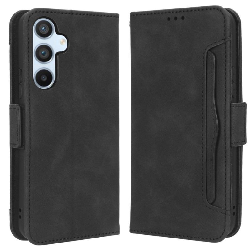 Capa Flip Para Samsung Galaxy A54 5G Cartões Múltiplos