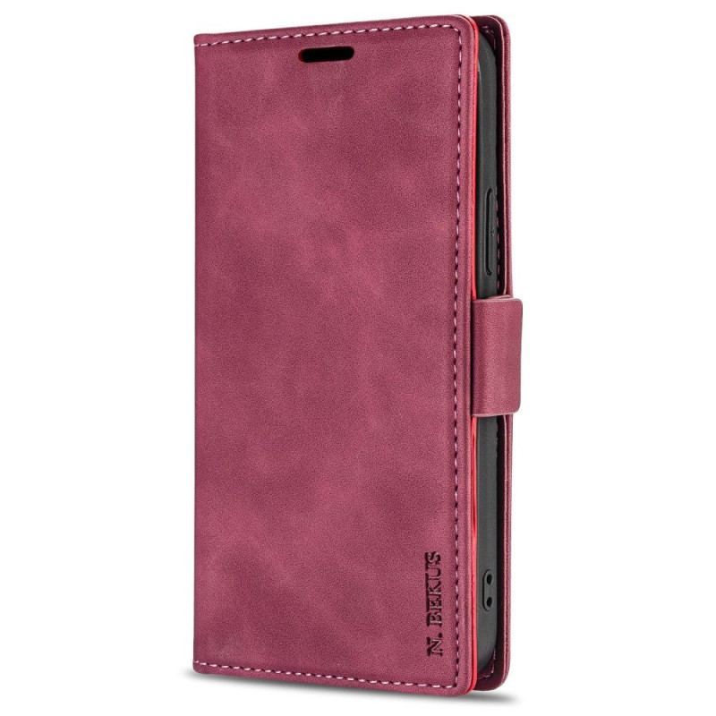 Capa Flip Para Samsung Galaxy A54 5G Efeito Couro N.bekus