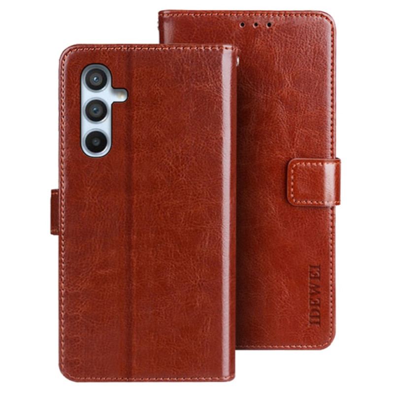 Capa Flip Para Samsung Galaxy A54 5G Estilo Couro Idewei