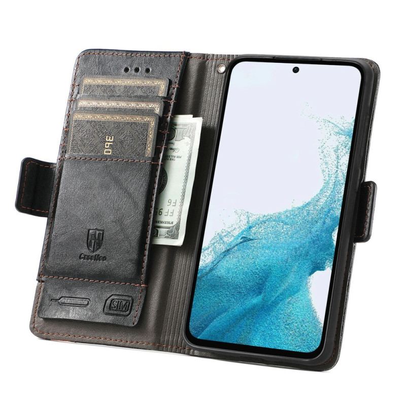 Capa Flip Para Samsung Galaxy A54 5G Fecho Duplo Bicolor