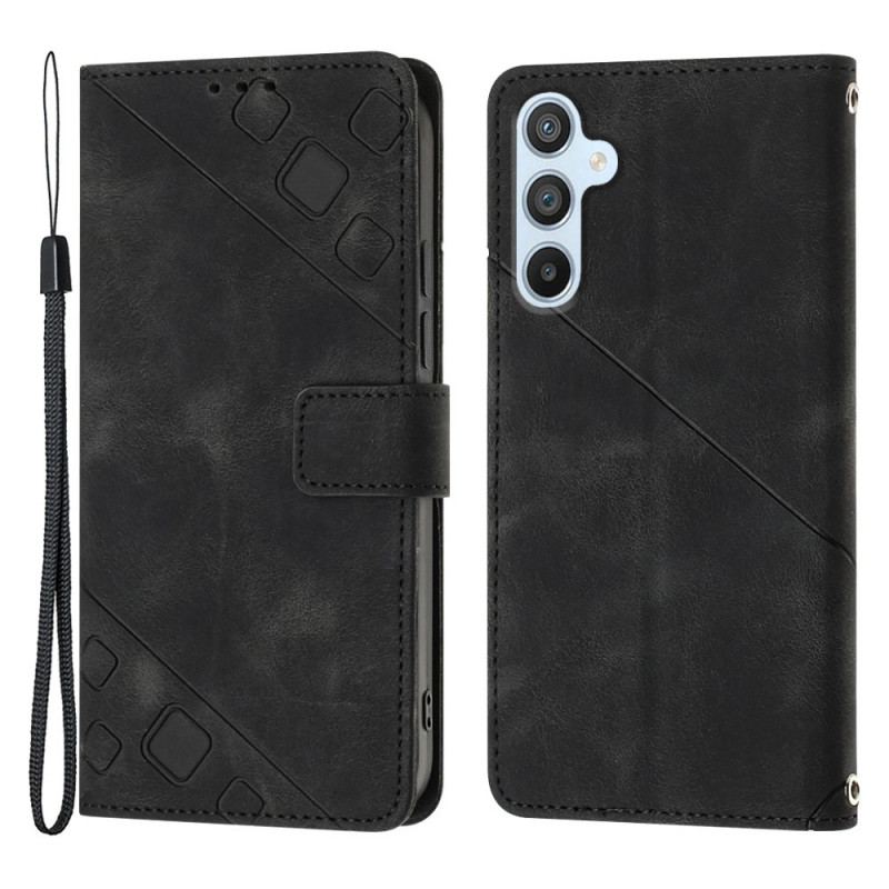 Capa Flip Para Samsung Galaxy A54 5G Retrô 70