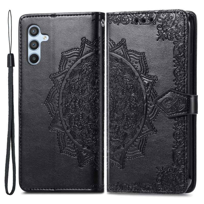 Capa Folio Para Samsung Galaxy A54 5G Barroco-mandala