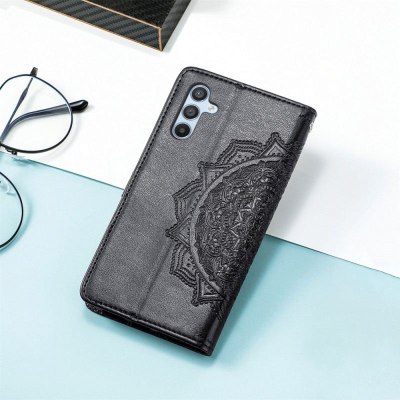 Capa Folio Para Samsung Galaxy A54 5G Barroco-mandala