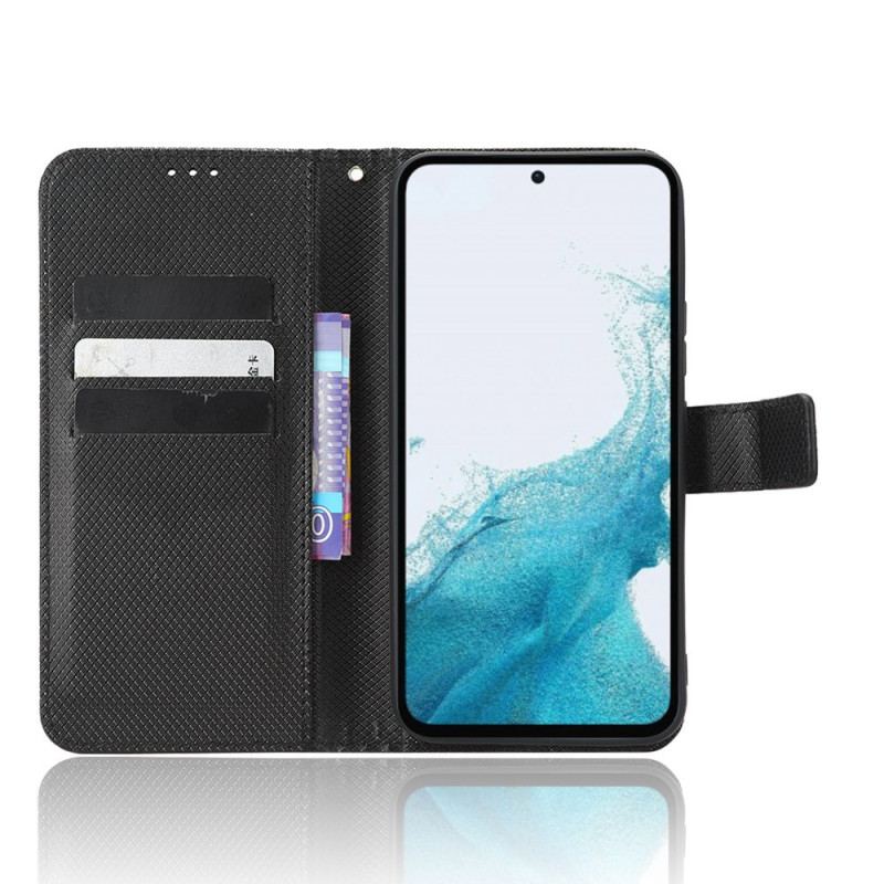 Capa Folio Para Samsung Galaxy A54 5G De Cordão Estilo Strappy