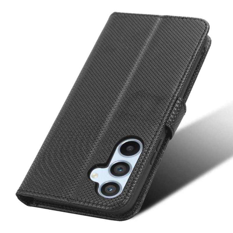 Capa Folio Para Samsung Galaxy A54 5G De Cordão Estilo Strappy