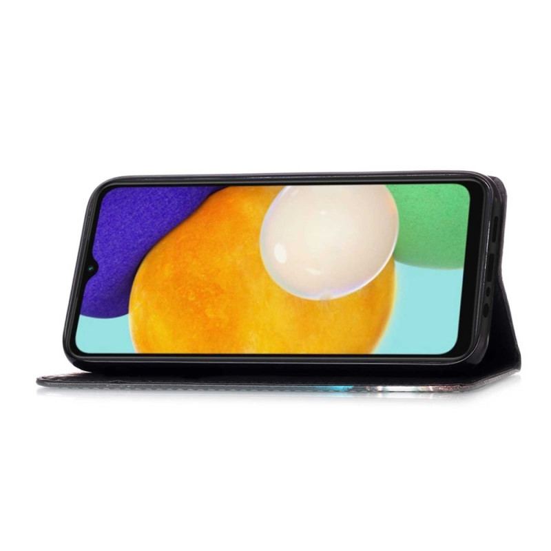 Capa Folio Para Samsung Galaxy A54 5G De Cordão O Tigre Tanga