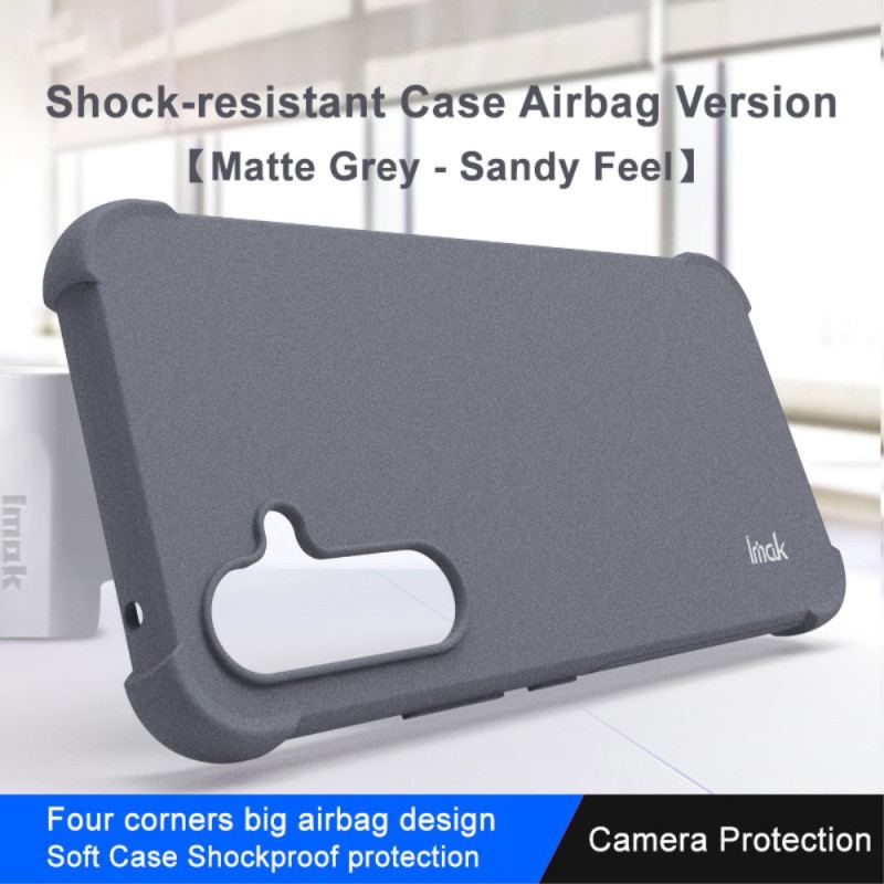 Capa Para Samsung Galaxy A54 5G Airbags De Silicone Fosco Imak