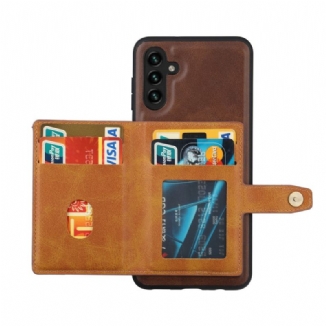 Capa Para Samsung Galaxy A54 5G Alça De Suporte Para Titular Do Cartão