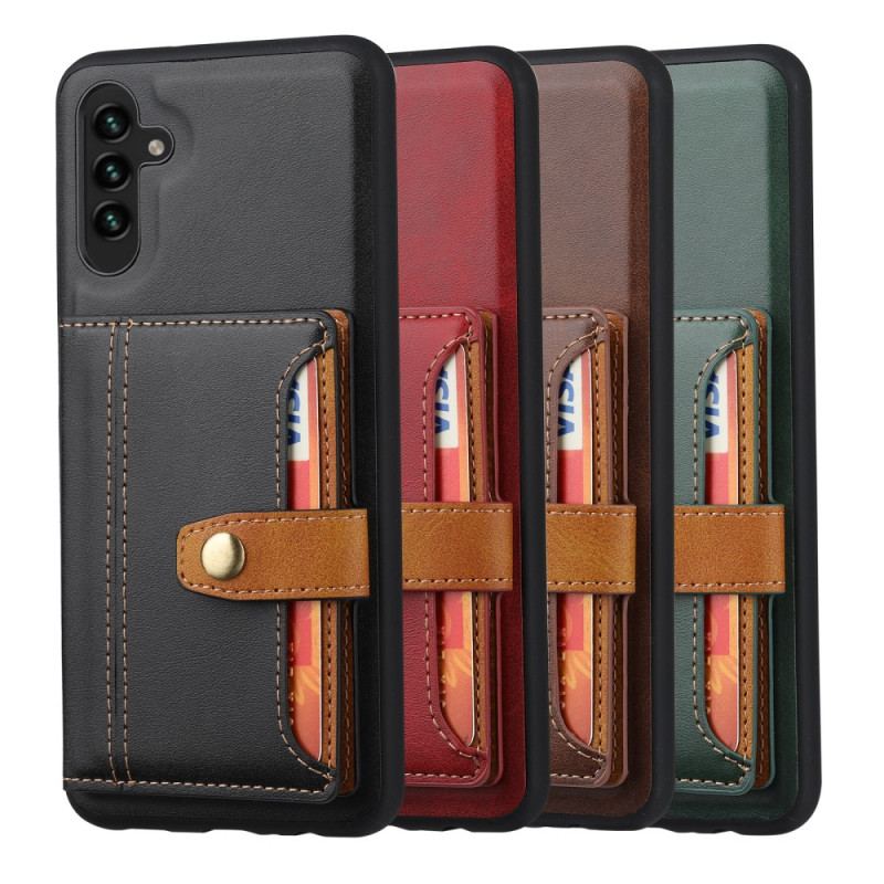 Capa Para Samsung Galaxy A54 5G Alça De Suporte Para Titular Do Cartão