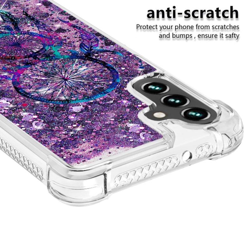 Capa Para Samsung Galaxy A54 5G Apanhador De Sonhos Glitter