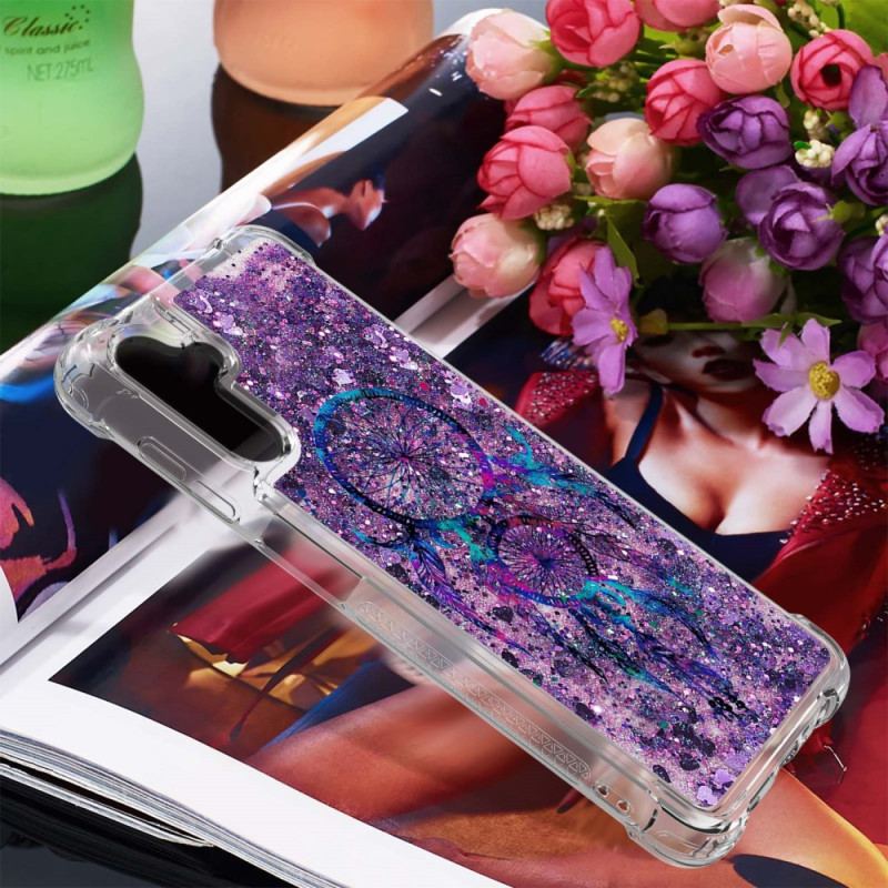 Capa Para Samsung Galaxy A54 5G Apanhador De Sonhos Glitter