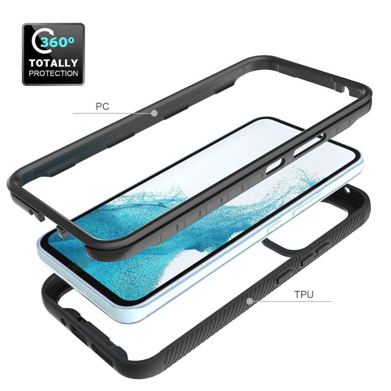 Capa Para Samsung Galaxy A54 5G Bordas De Silicone Híbridas