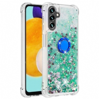 Capa Para Samsung Galaxy A54 5G Lantejoulas Com Suporte De Anel