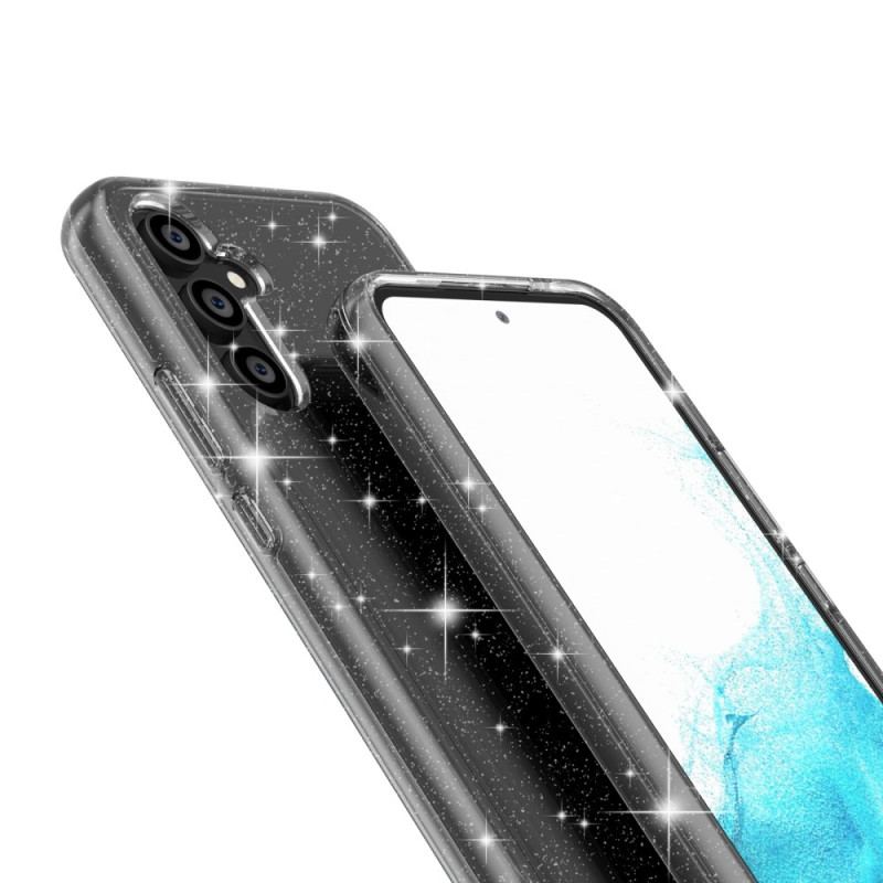 Capa Para Samsung Galaxy A54 5G Lantejoulas Transparentes