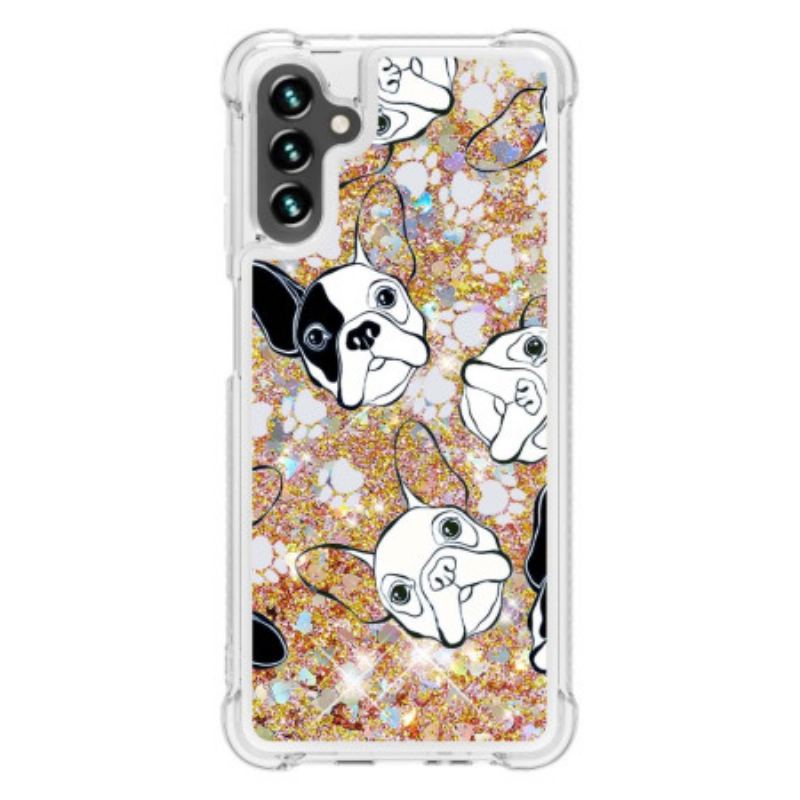 Capa Para Samsung Galaxy A54 5G Mr Dog Lantejoulas