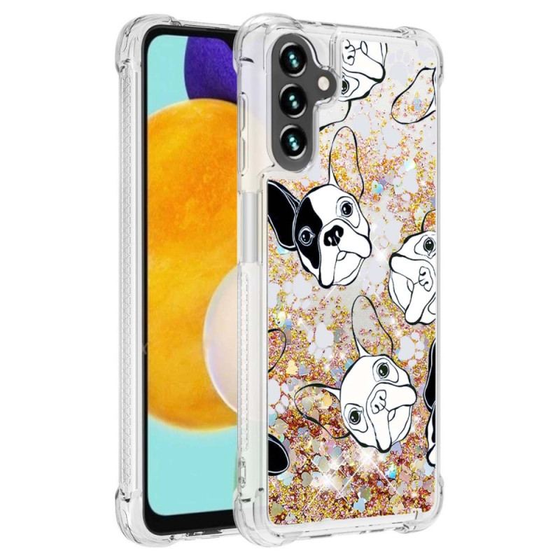 Capa Para Samsung Galaxy A54 5G Mr Dog Lantejoulas