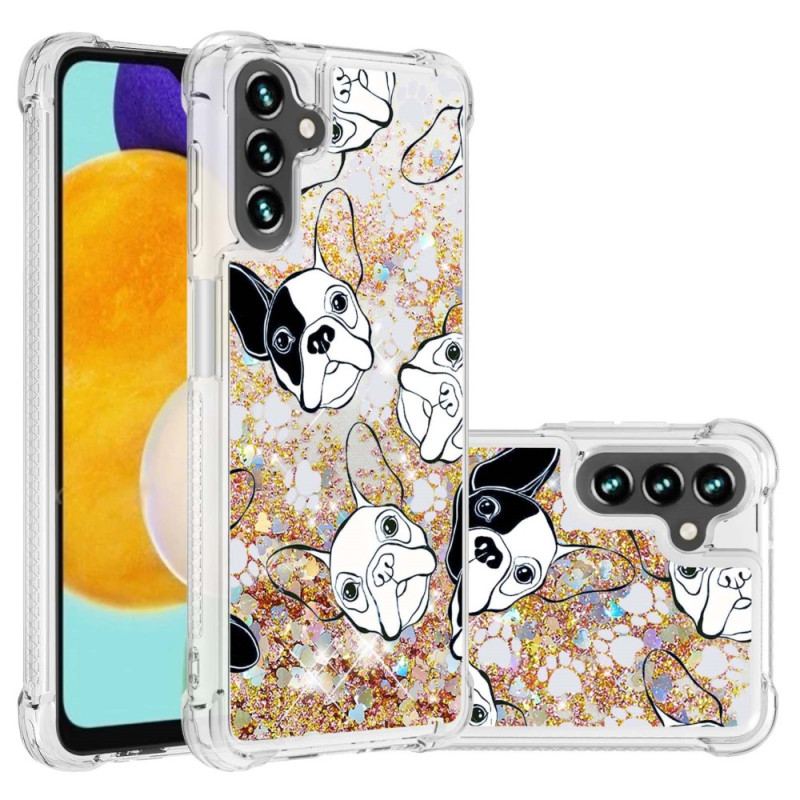 Capa Para Samsung Galaxy A54 5G Mr Dog Lantejoulas