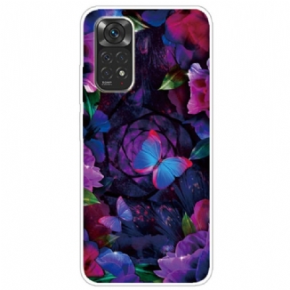 Capa De Celular Para Xiaomi Redmi Note 11 / 11S Borboletas Variação