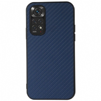 Capa De Celular Para Xiaomi Redmi Note 11 / 11S Fibra De Carbono