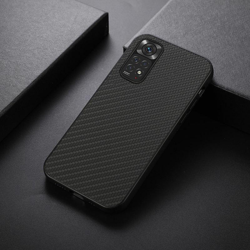 Capa De Celular Para Xiaomi Redmi Note 11 / 11S Fibra De Carbono