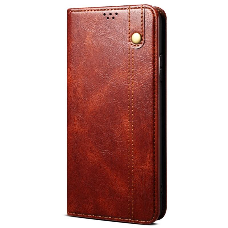 Capa De Celular Para Xiaomi Redmi Note 11 / 11S Flip Couro Sintético Encerado