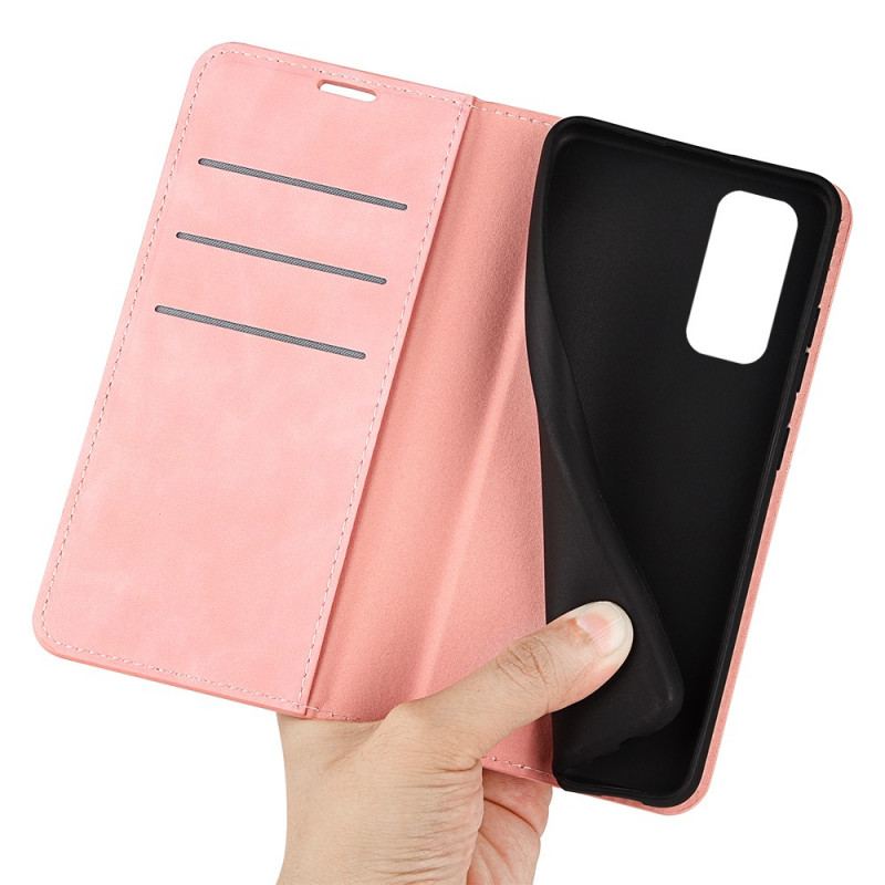 Capa De Celular Para Xiaomi Redmi Note 11 / 11S Flip Efeito Couro