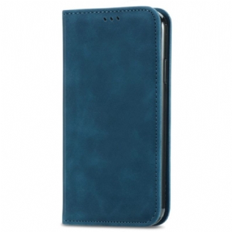 Capa De Celular Para Xiaomi Redmi Note 11 / 11S Flip Efeito Couro Vintage