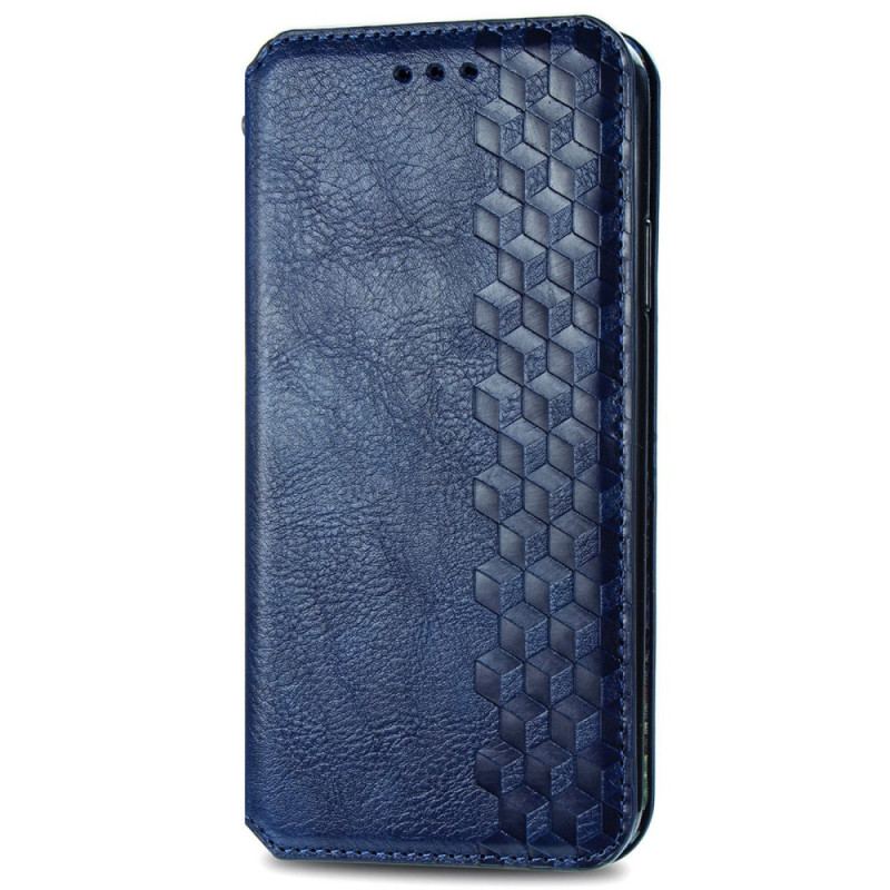 Capa De Celular Para Xiaomi Redmi Note 11 / 11S Flip Textura Diamante Efeito Couro