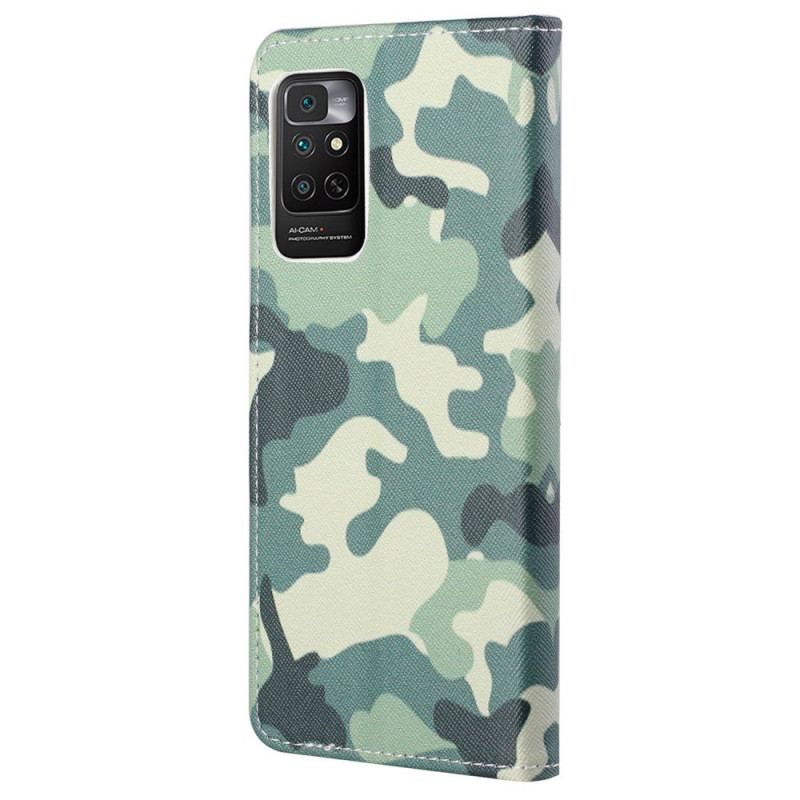 Capa De Couro Para Xiaomi Redmi Note 11 / 11S Camuflar