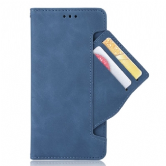 Capa De Couro Para Xiaomi Redmi Note 11 / 11S Cartões Múltiplos