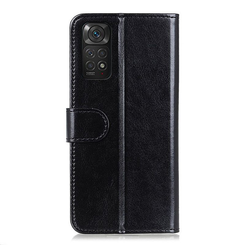 Capa Em Pele Para Xiaomi Redmi Note 11 / 11S Frozen Finesse