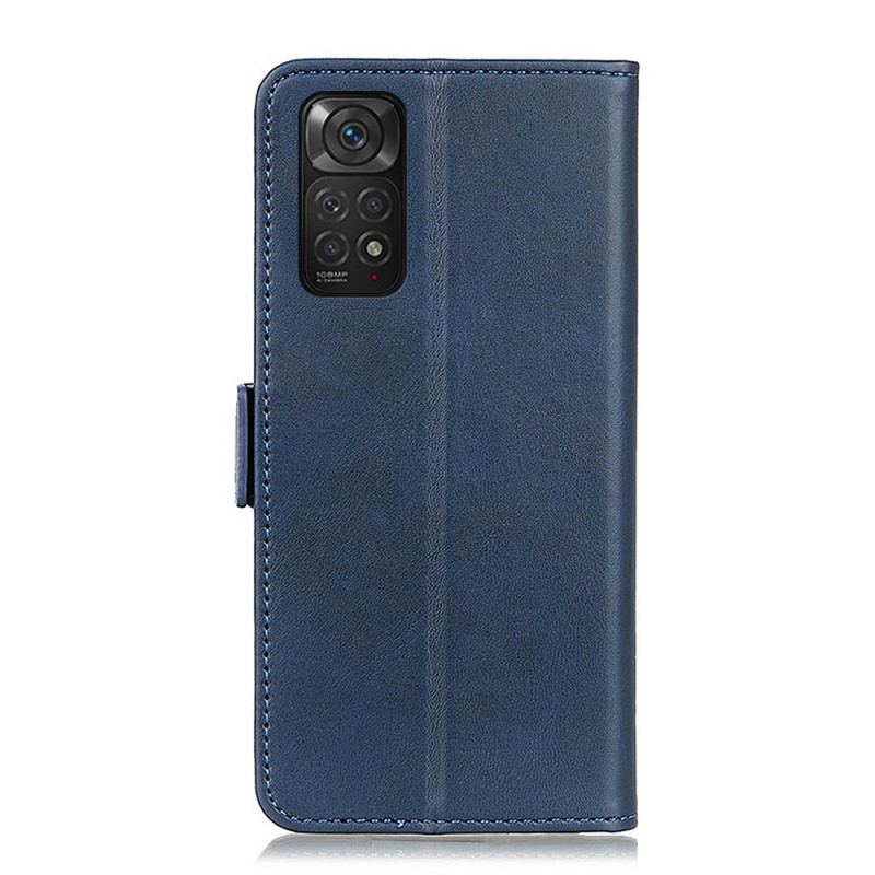 Capa Flip Para Xiaomi Redmi Note 11 / 11S De Couro Aba Dupla