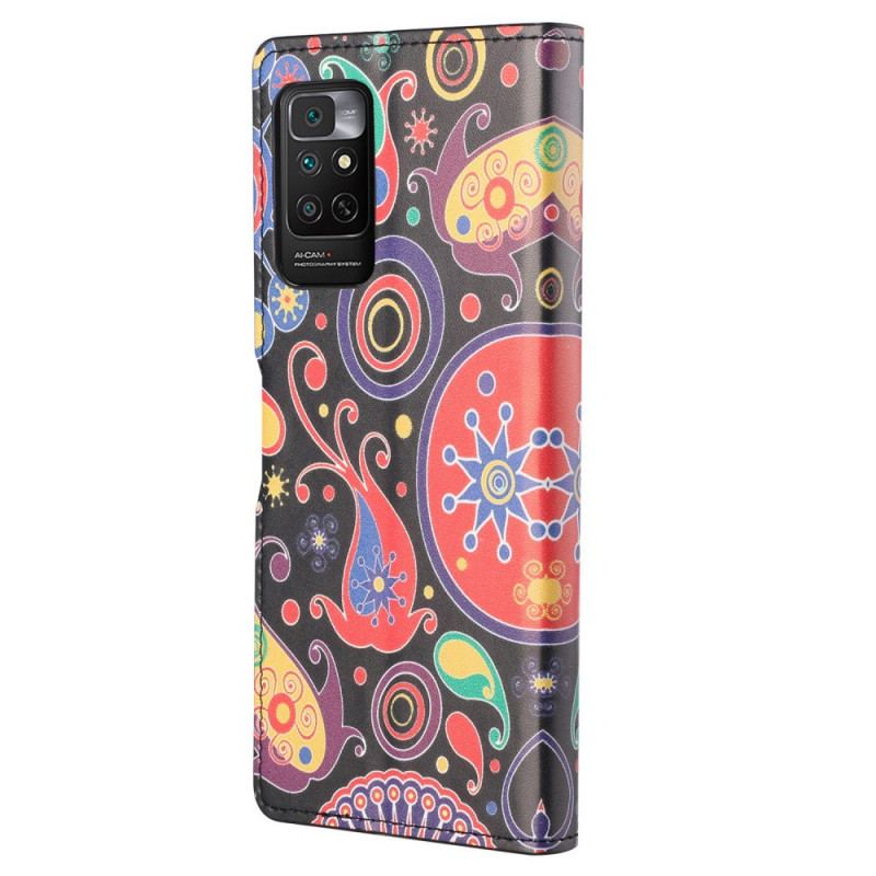 Capa Flip Para Xiaomi Redmi Note 11 / 11S Design Da Galáxia