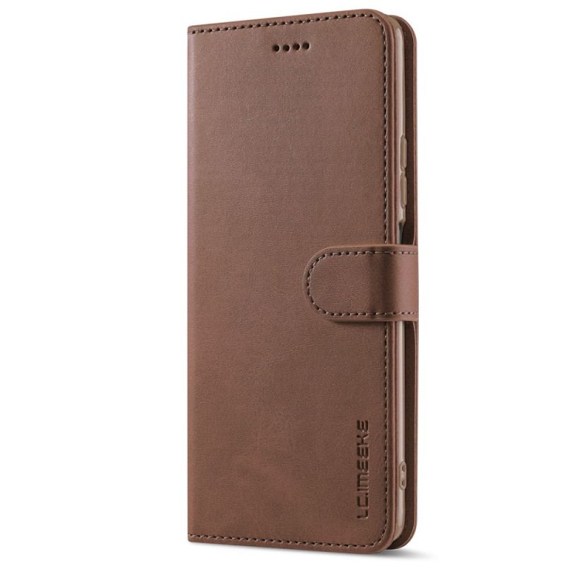 Capa Flip Para Xiaomi Redmi Note 11 / 11S Lc.imeeke Efeito Couro