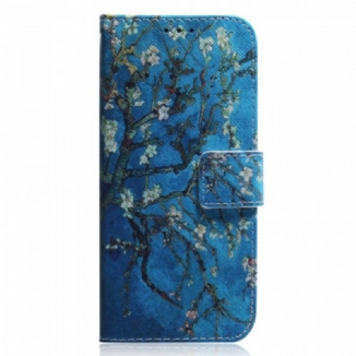 Capa Flip Para Xiaomi Redmi Note 11 / 11S Ramo De Árvore Florido