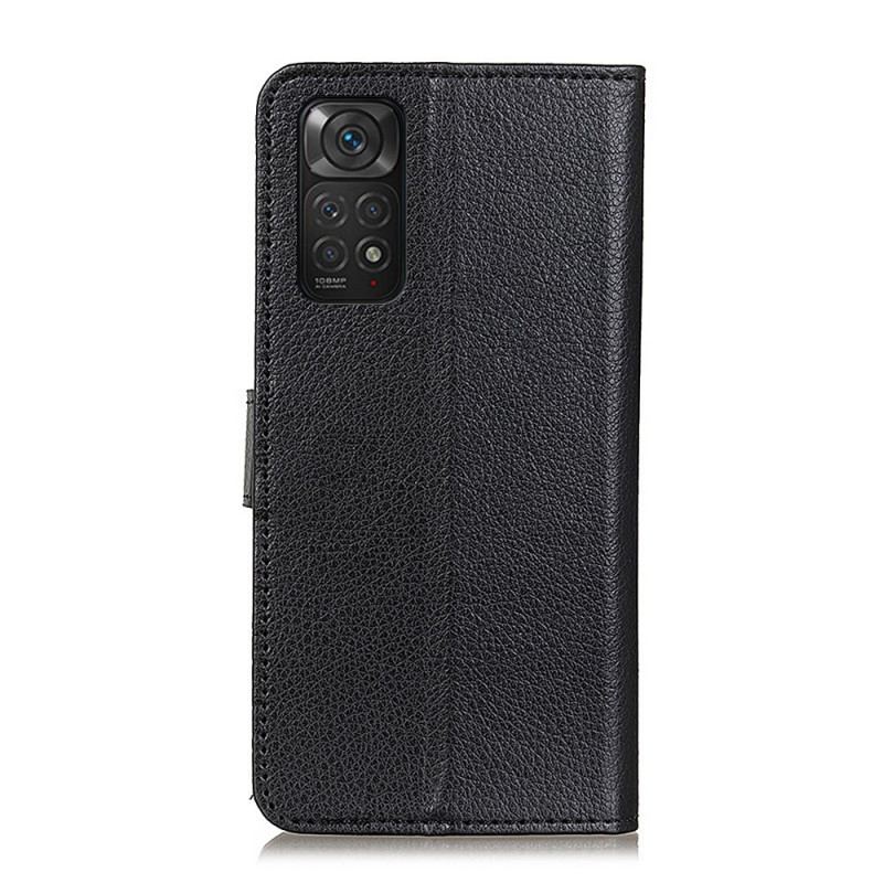 Capa Flip Para Xiaomi Redmi Note 11 / 11S Tradicionalmente Lichia