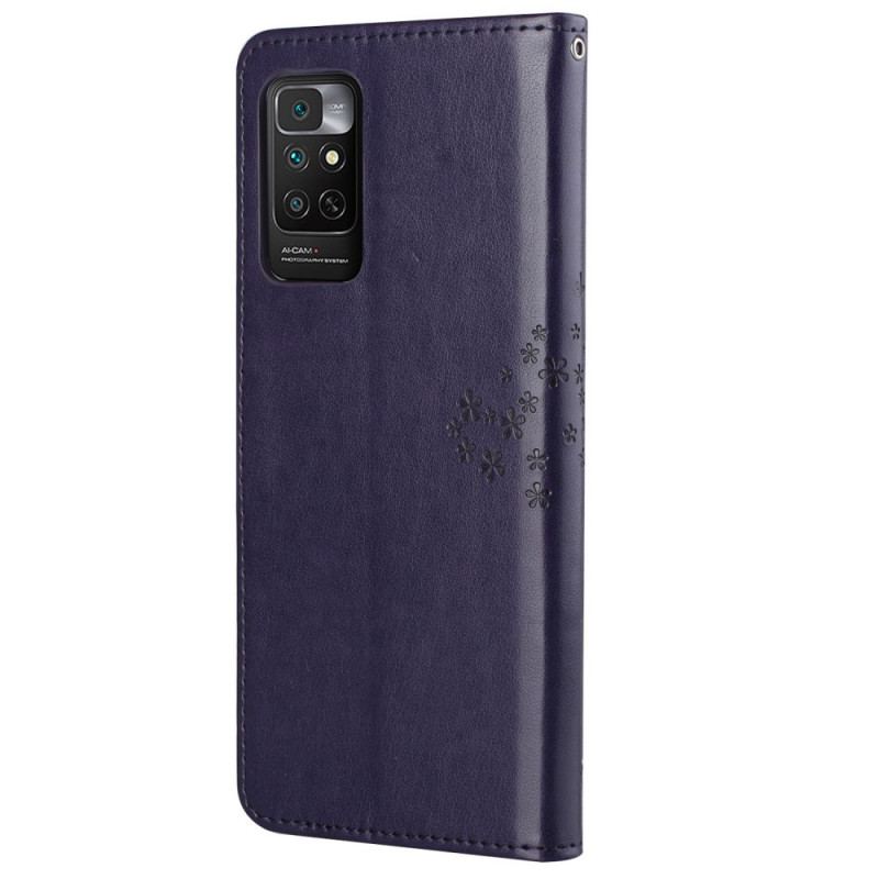 Capa Folio Para Xiaomi Redmi Note 11 / 11S De Cordão Tanga E Corujas