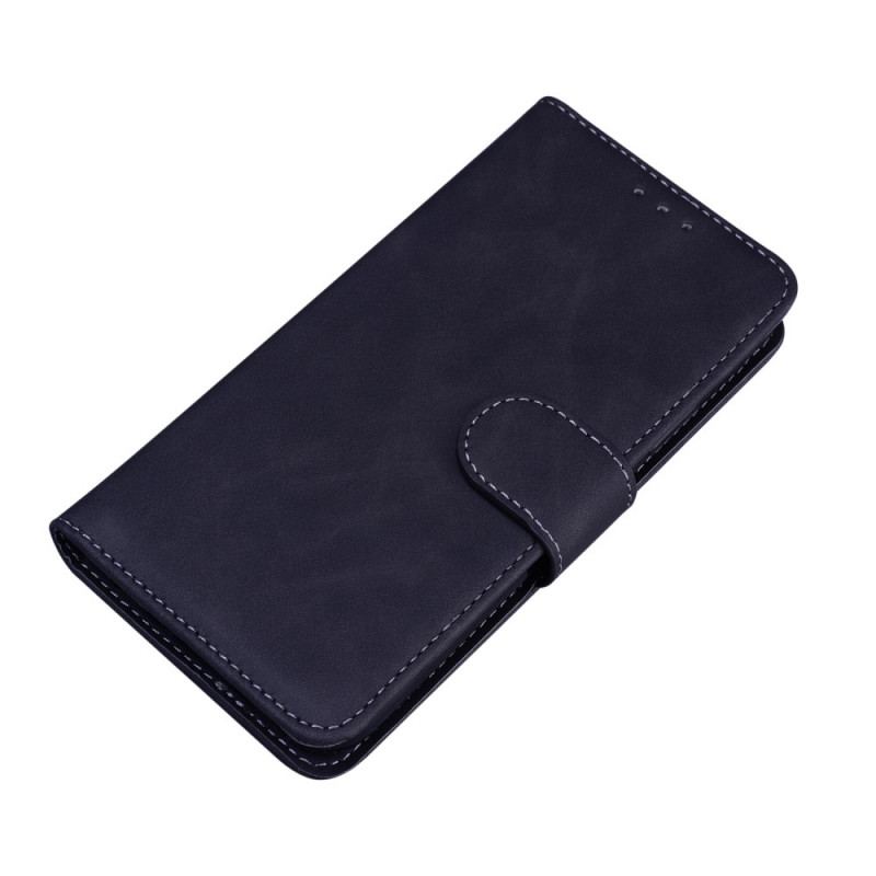 Capa Folio Para Xiaomi Redmi Note 11 / 11S Costura Vintage