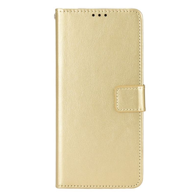 Capa Folio Para Xiaomi Redmi Note 11 / 11S Couro Falso Chamativo