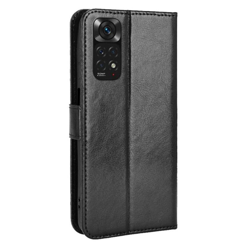 Capa Folio Para Xiaomi Redmi Note 11 / 11S Couro Falso Chamativo